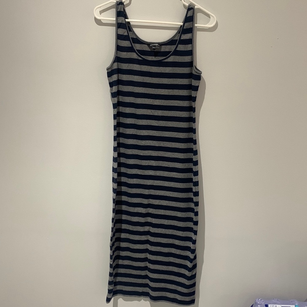 George striped dress